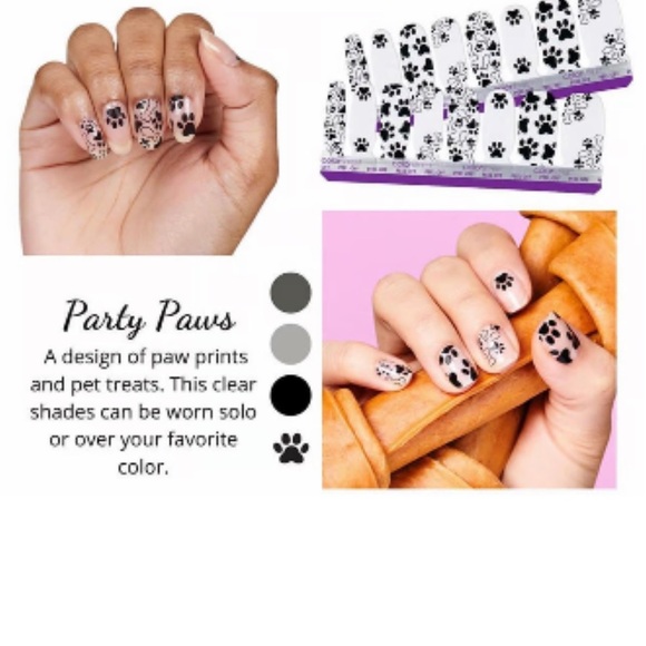 NWT 🎉 3/$25 Color Street Party Paws 🐾 dog lovers pet lovers - Picture 2 of 5